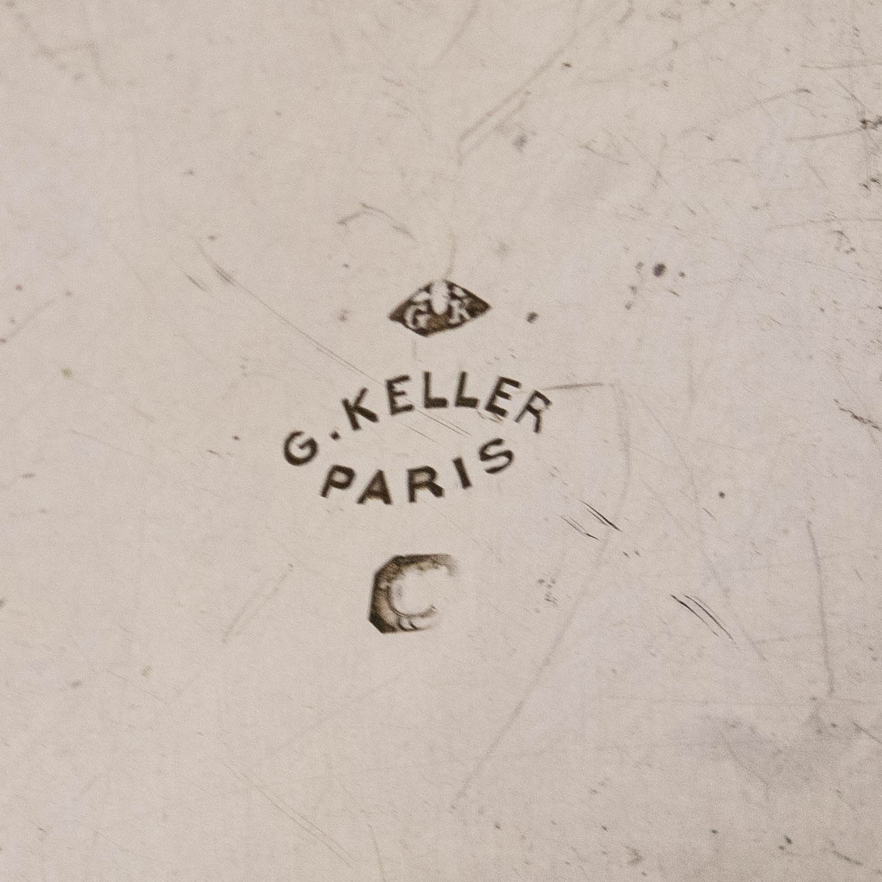 Prantsuse hõbe tondipott, G.Keller Pariis Prantsuse hõbe tondipott, G.Keller Pariis