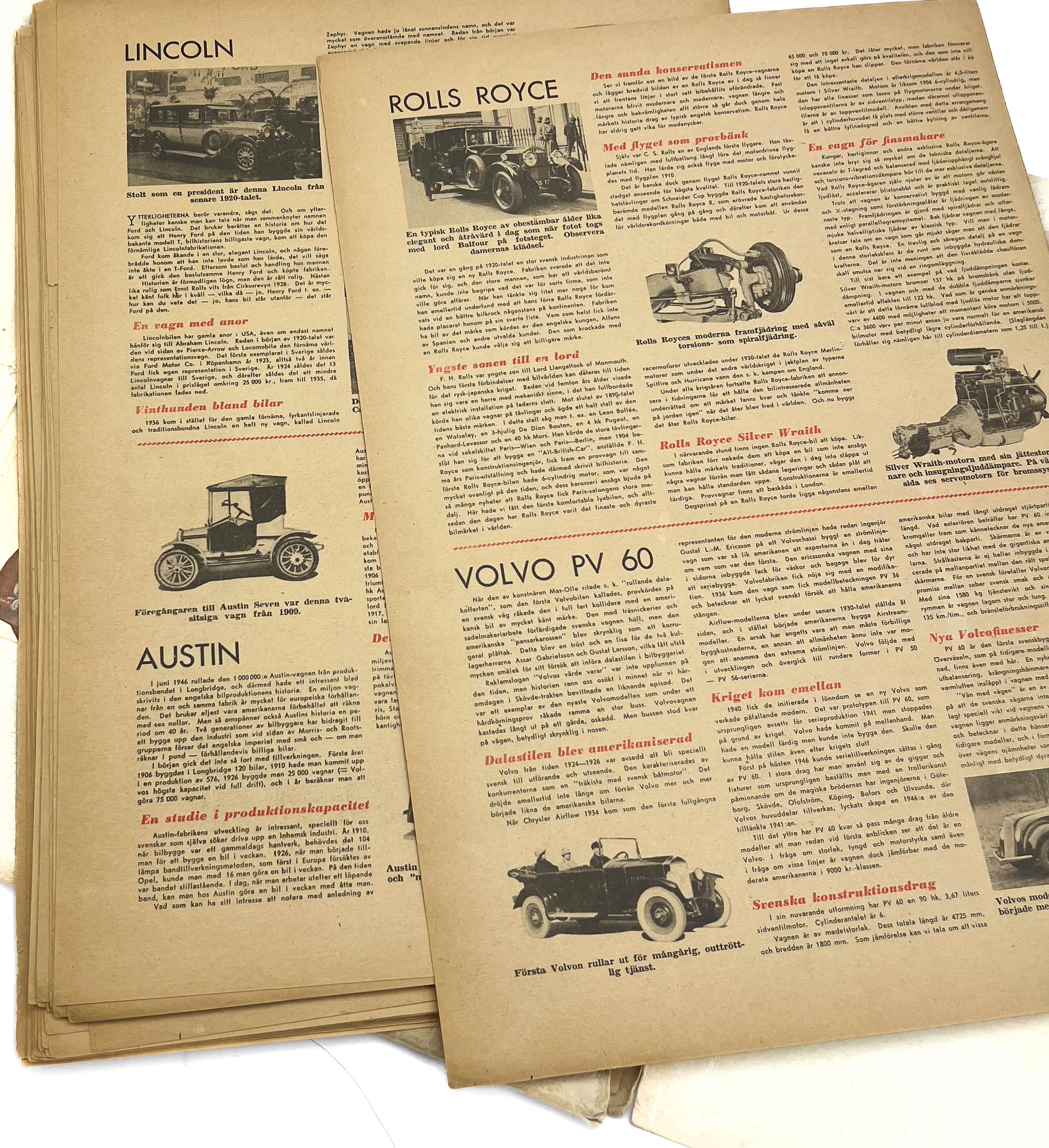 Antiikne värviliste piltidega album Den Stora Bilparaden-Kõik maailma automargid, nende päritolu ja ajalugu 1946-47, Rootsi Antiikne värviliste piltidega album Den Stora Bilparaden-Kõik maailma automargid, nende päritolu ja ajalugu 1946-47, Rootsi