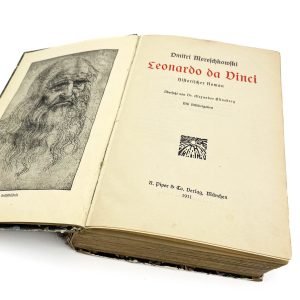 Saksakeelne raamat-Leonardo da Vinci, Dmitri Mereschkowski 1911a München