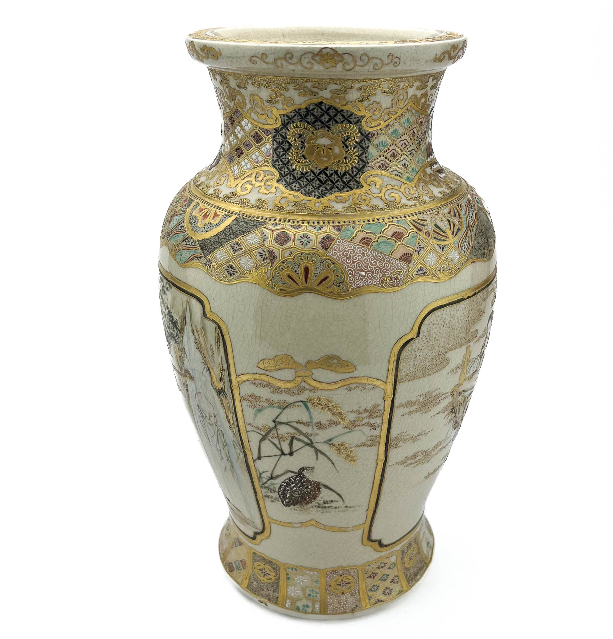 Jaapani Satsuma vaas, portselan 19saj lõpp -UURIMISEL