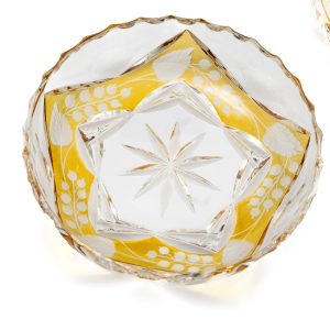 Lorupi etsinguga kristallist taldrik Sõstrad,vorm 4009,lhv 145/127