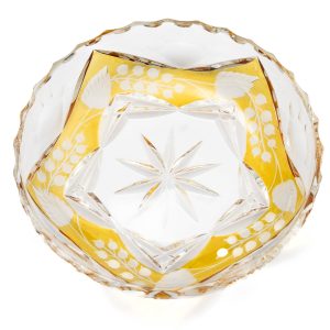 Lorupi etsinguga kristallist taldrik Sõstrad,vorm 4009,lhv 145/127