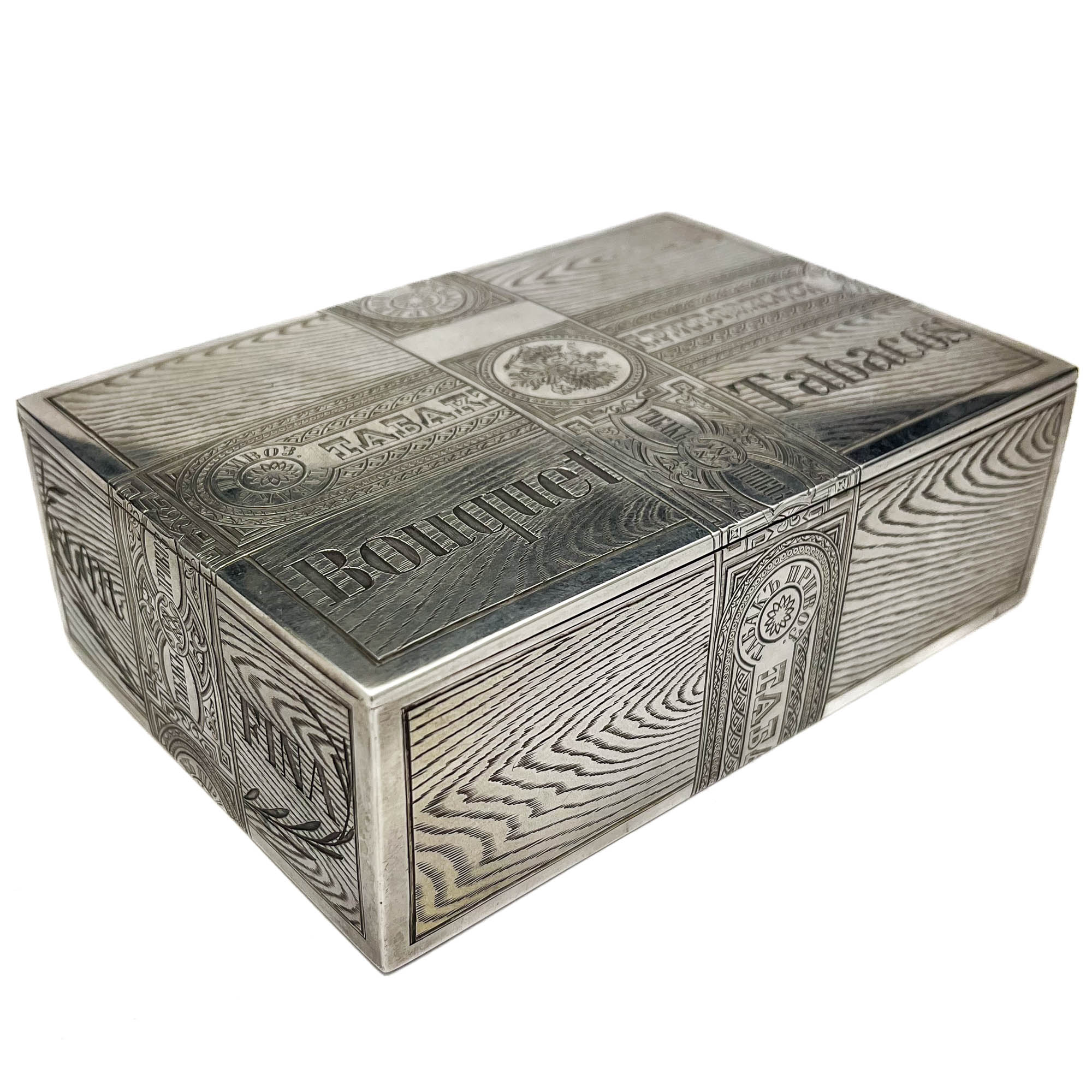 Sigarikarp 84 hõbe, Peterburg 1888 Sohlman Paul Frederik