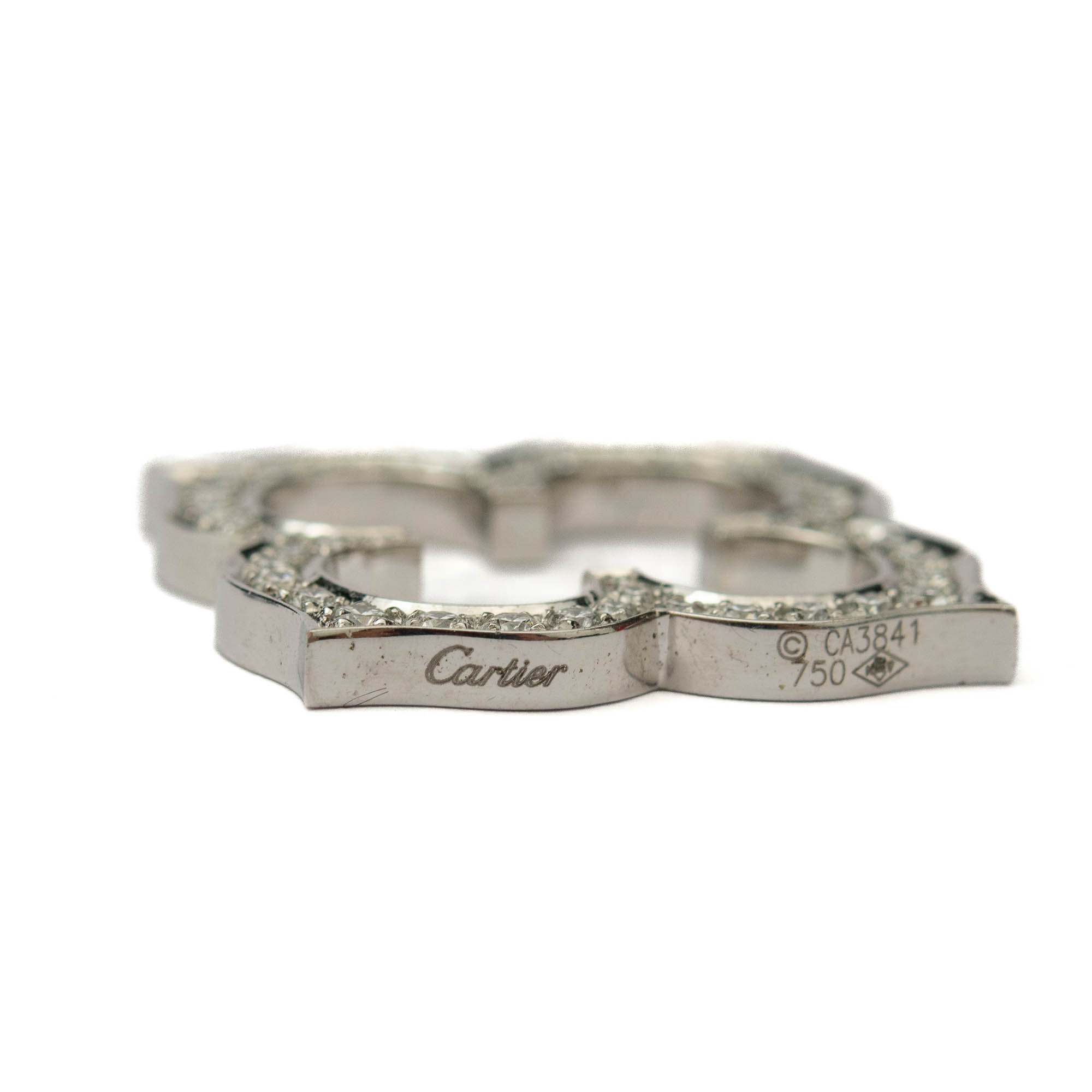 Cartier ripats Hindu, 750 valge kuld briljantidega Cartier ripats Hindu, 750 valge kuld briljantidega
