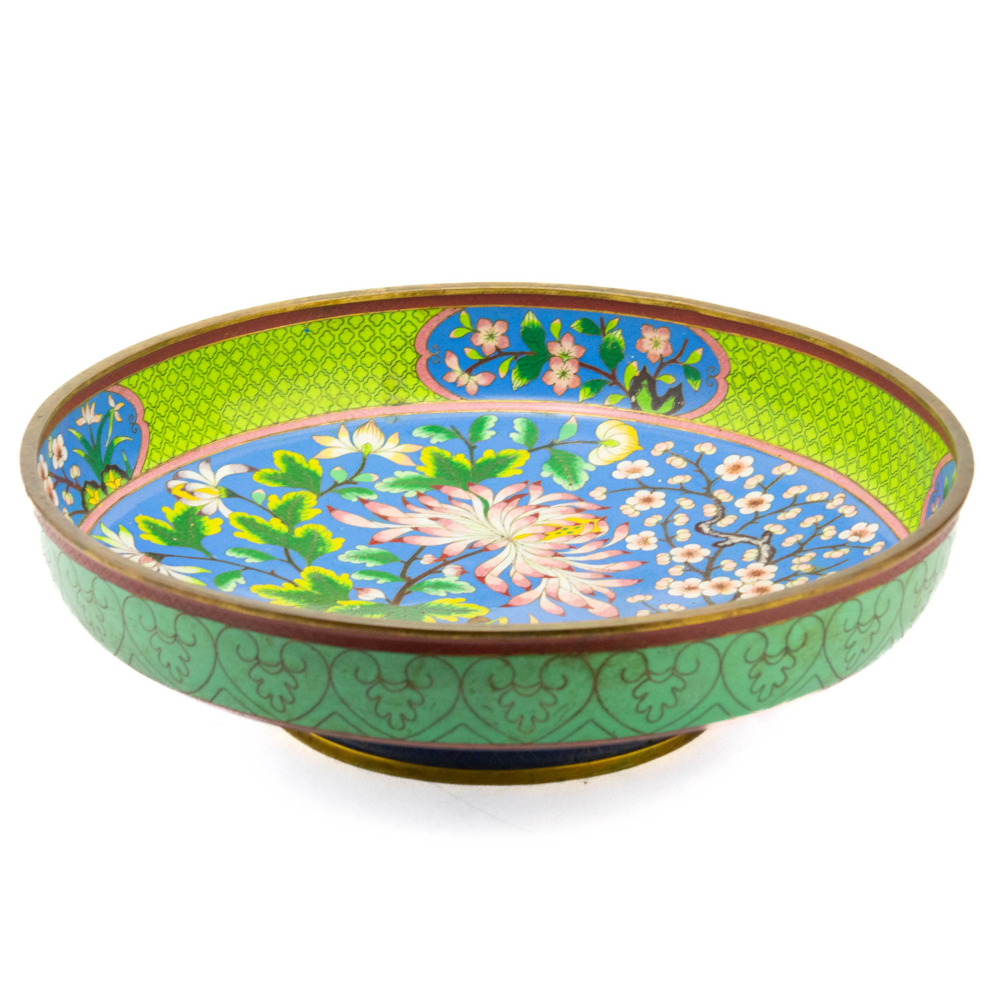 Hiina metallist emailiga-cloisonne suur kauss Hiina metallist emailiga-cloisonne suur kauss