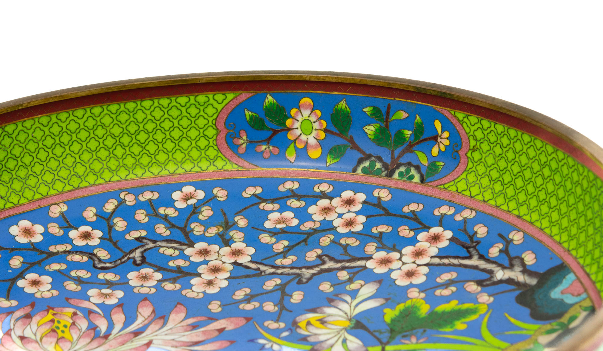 Hiina metallist emailiga-cloisonne suur kauss Hiina metallist emailiga-cloisonne suur kauss