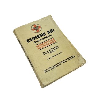 EW aegne raamat-Esimene abi õnnetusjuhtudel,Samariitlaste käsiraamat Voldemar Sumberg,Tartu 1936a EW aegne raamat-Esimene abi õnnetusjuhtudel,Samariitlaste käsiraamat Voldemar Sumberg,Tartu 1936a