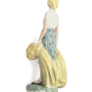 Riia portselankuju Kolhoositar-Kolhozniece, autor Zina Ulste (1928-2006) 1956a Läti