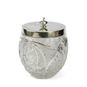 Kristalltoos 84 hõbe ääre ja kaanega