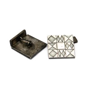 KK2 mansetinööbid, 875 hõbe