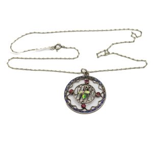 Ripats ketiga, sterling kivikestega