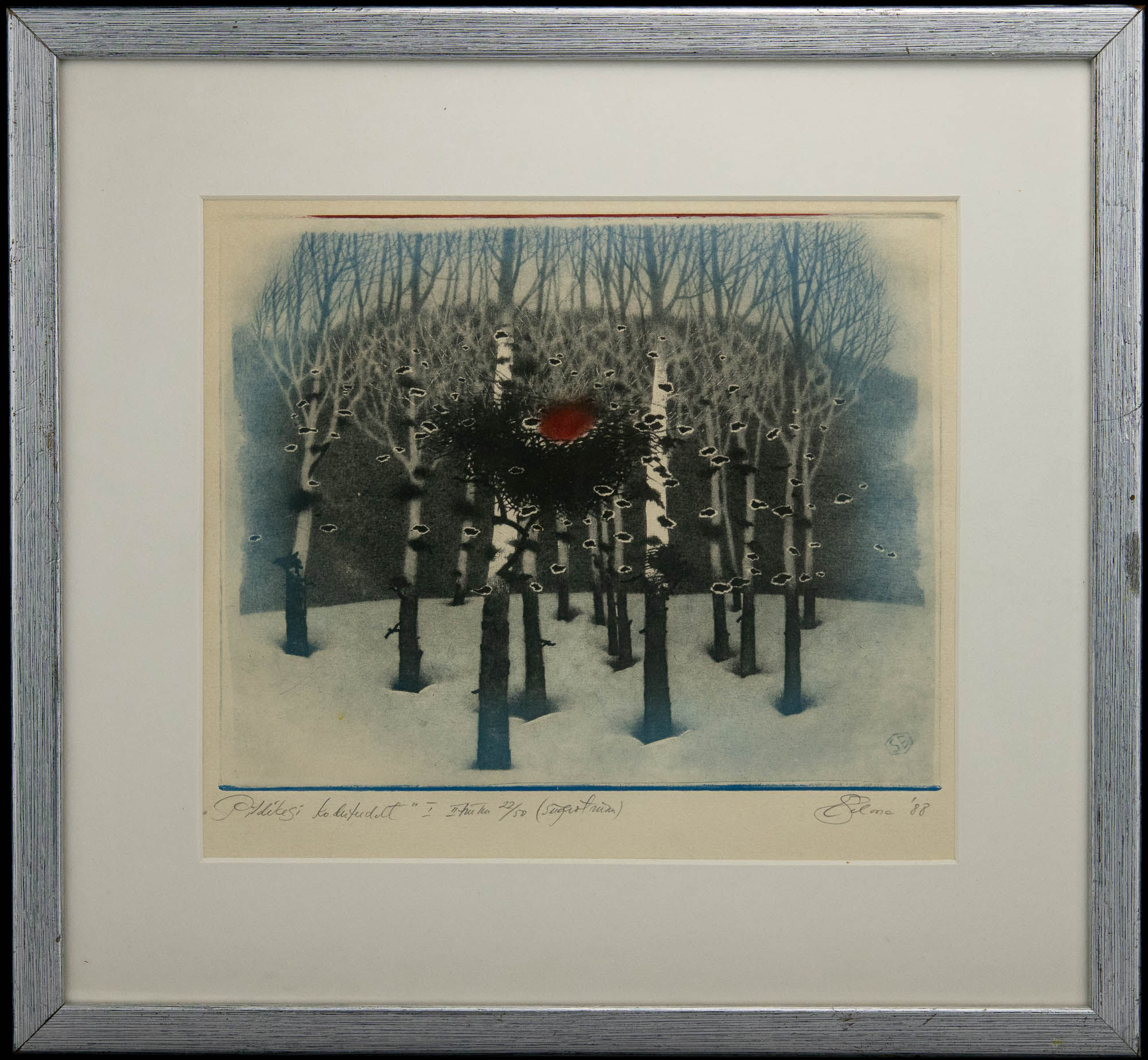 Sirja Eelma graafika Pildikesi koduteelt I-II,sügavtrükk 22/50 1988a Sirja Eelma graafika Pildikesi koduteelt I-II,sügavtrükk 22/50 1988a