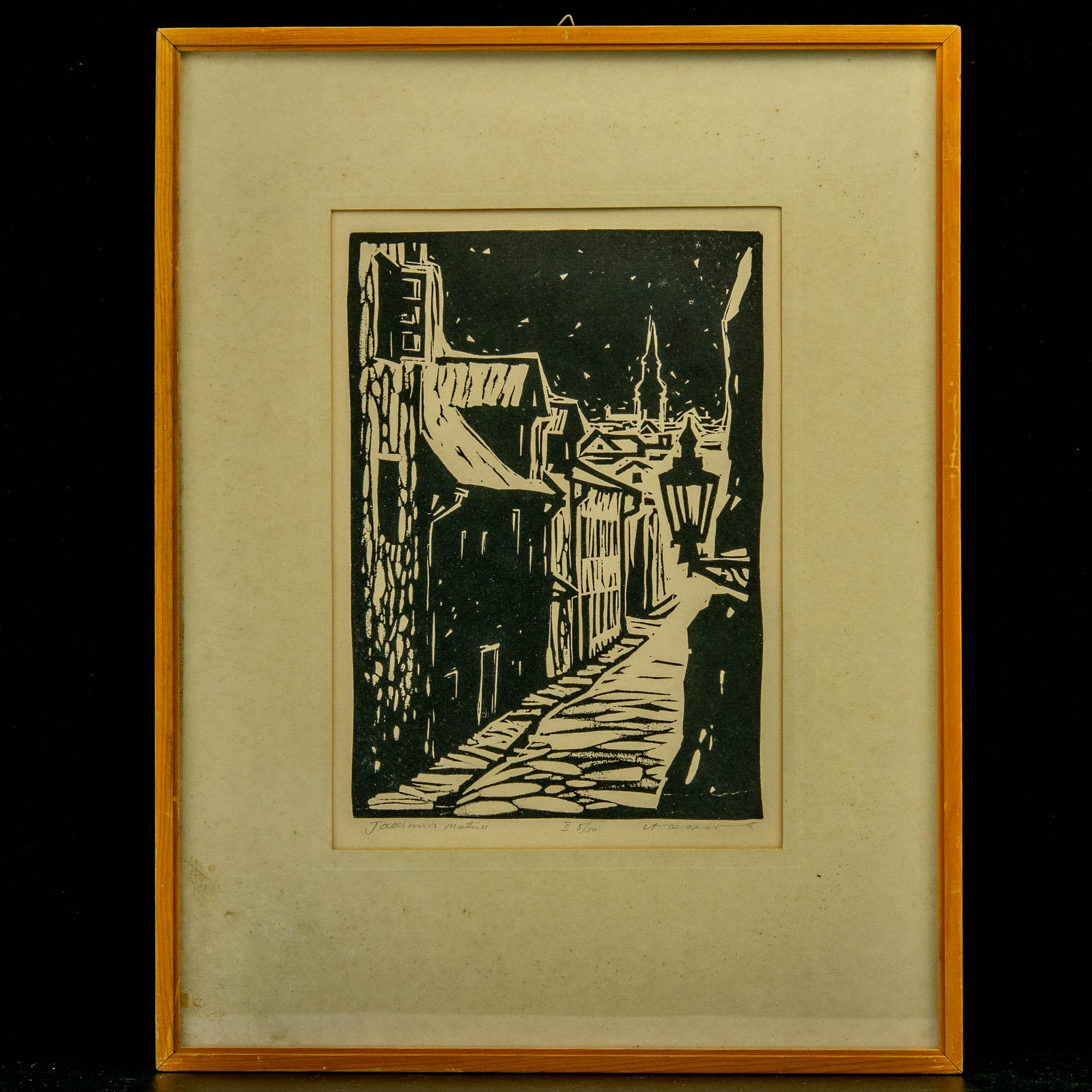 Ilmar Torn (1921-1999) graafika Tallinna motiiv, II 5/50