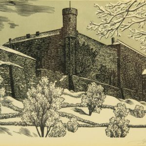 Paul Luhthein (1909-2007)graafika Toompea loss,2