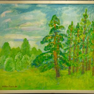 Väino Paris (1921-2001)õlimaal Kevadel 1989a