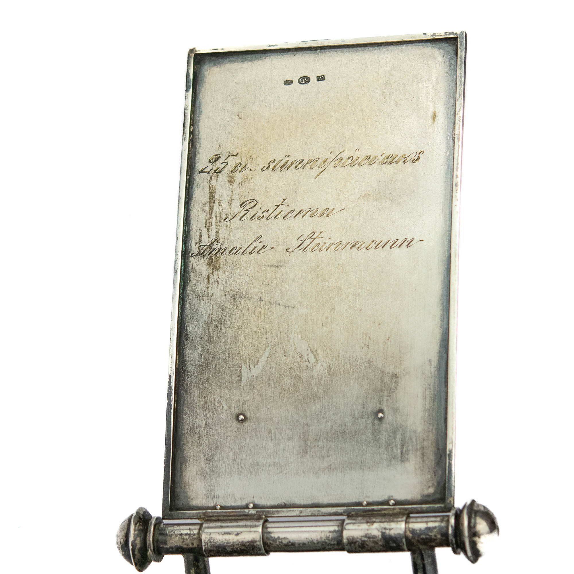 EW aegne lauamärkmik hõbekaanega,875 hõbe