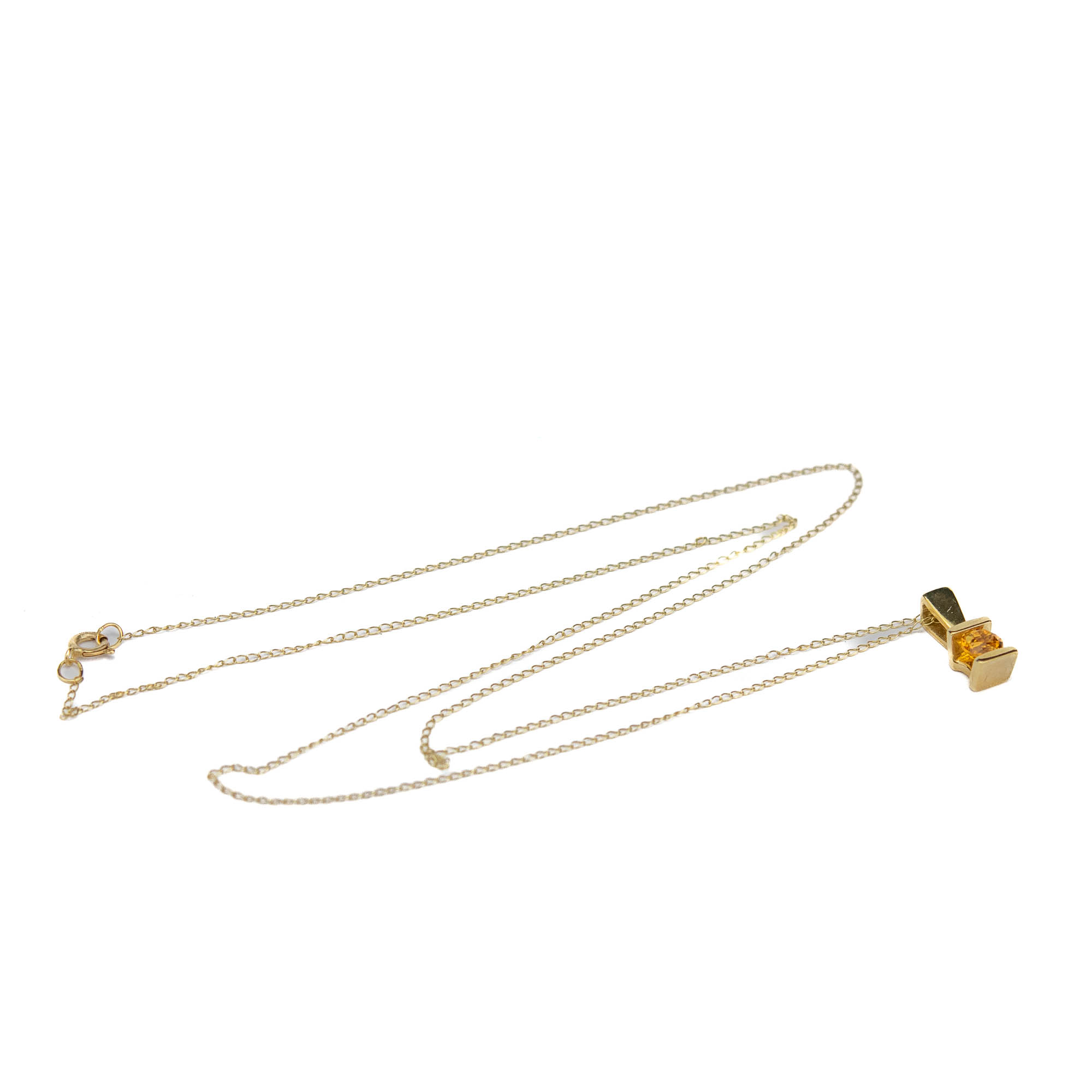 Ripats ketiga, 10Kt kuld kollase kiviga