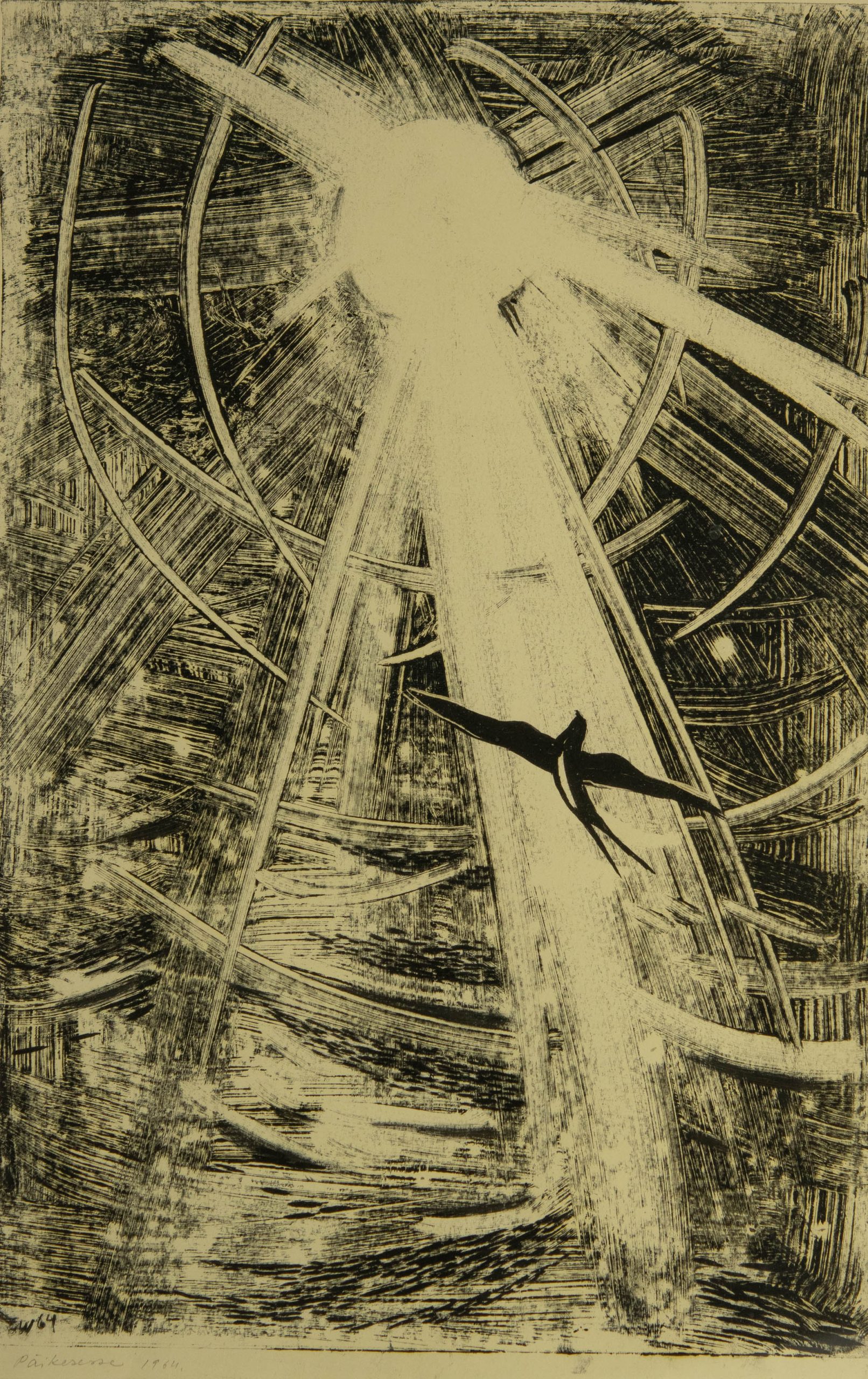 Edgar Valter (1929-2006)graafika Päikesesse 1964a
