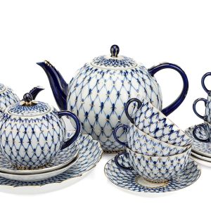 LFZ portselanist teeserviis Koobalt võrk-Кобальтовая сетка,16 eset LFZ portselanist teeserviis Koobalt võrk-Кобальтовая сетка,16 eset