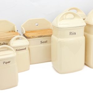 Antiiksed portselanist maitseaine topsid eestikeelsed,Arabia Soome BRONEERITUD-ANU