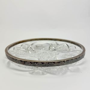 EW aegne kristallist vaagen, 875 hõbeäärega