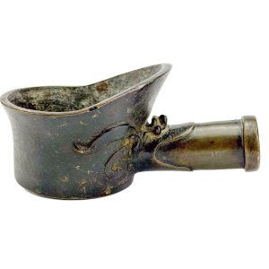 Antiikne Hiina pronksnõu - Silk iron