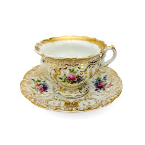 Antiikne tass alustassiga 19saj