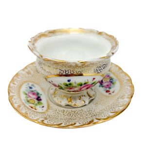 Tass alustassiga, portselan 1830-50