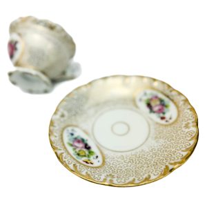 Tass alustassiga, portselan 1830-50