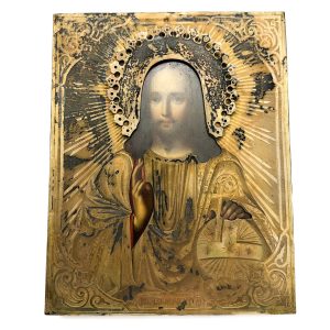 Ikoon 84 hõbe kattega, 1866