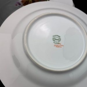 Langebrauni põldmarja dekooriga portselanist supitaldrikud 7 tk