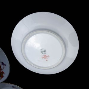 Langebrauni põldmarja dekooriga portselanist taldrikud 5 tk