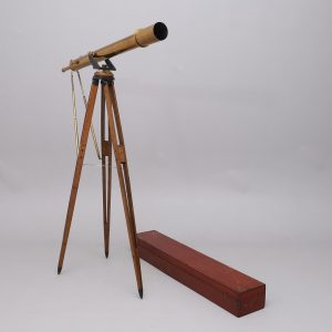 Antiikne Inglise teleskoop, Broadhurst, Clarkson & Co,63 Farringdon Road London UK