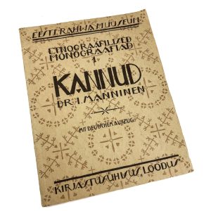EW raamat-Kannud,Etnograafilised monograafiad I.Manninen 1926a EW raamat-Kannud,Etnograafilised monograafiad I.Manninen 1926a
