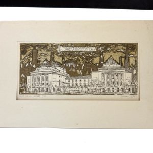 Evald Okas (1915-2011)graafika RAT.Estonia,söövitus 21/50 1958a