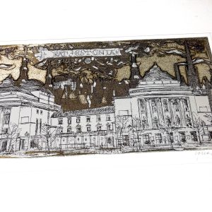 Evald Okas (1915-2011)graafika RAT.Estonia,söövitus 21/50 1958a