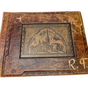 EW aegne nahast fotoalbum ja fotod-Ratsaväelane EW aegne nahast fotoalbum ja fotod-Ratsaväelane