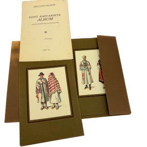 Eesti Rahvariiete Album 10 lehte, Eesti Rahva Muuseum 1927 Tartu