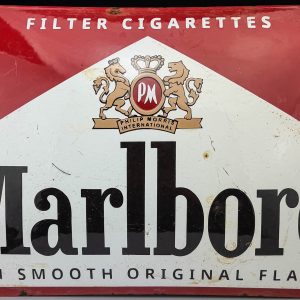 Reklaamsilt Marlboro Rich Smooth Original Flavor,metall