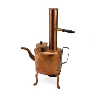 Antiikne vasest kohvikann-samovar Antiikne vasest kohvikann-samovar