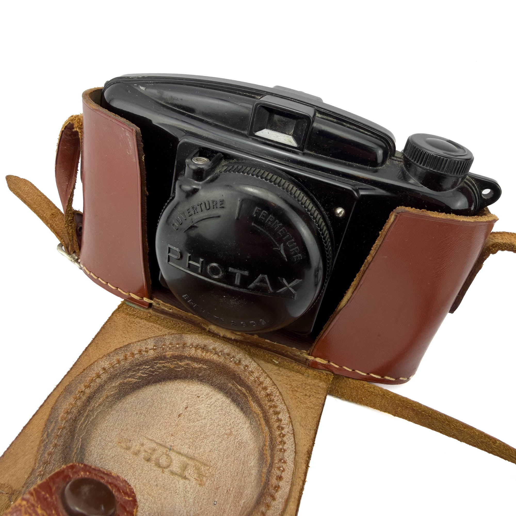 Prantsuse fotoaparaat Photax, bakeliit Prantsuse fotoaparaat Photax, bakeliit
